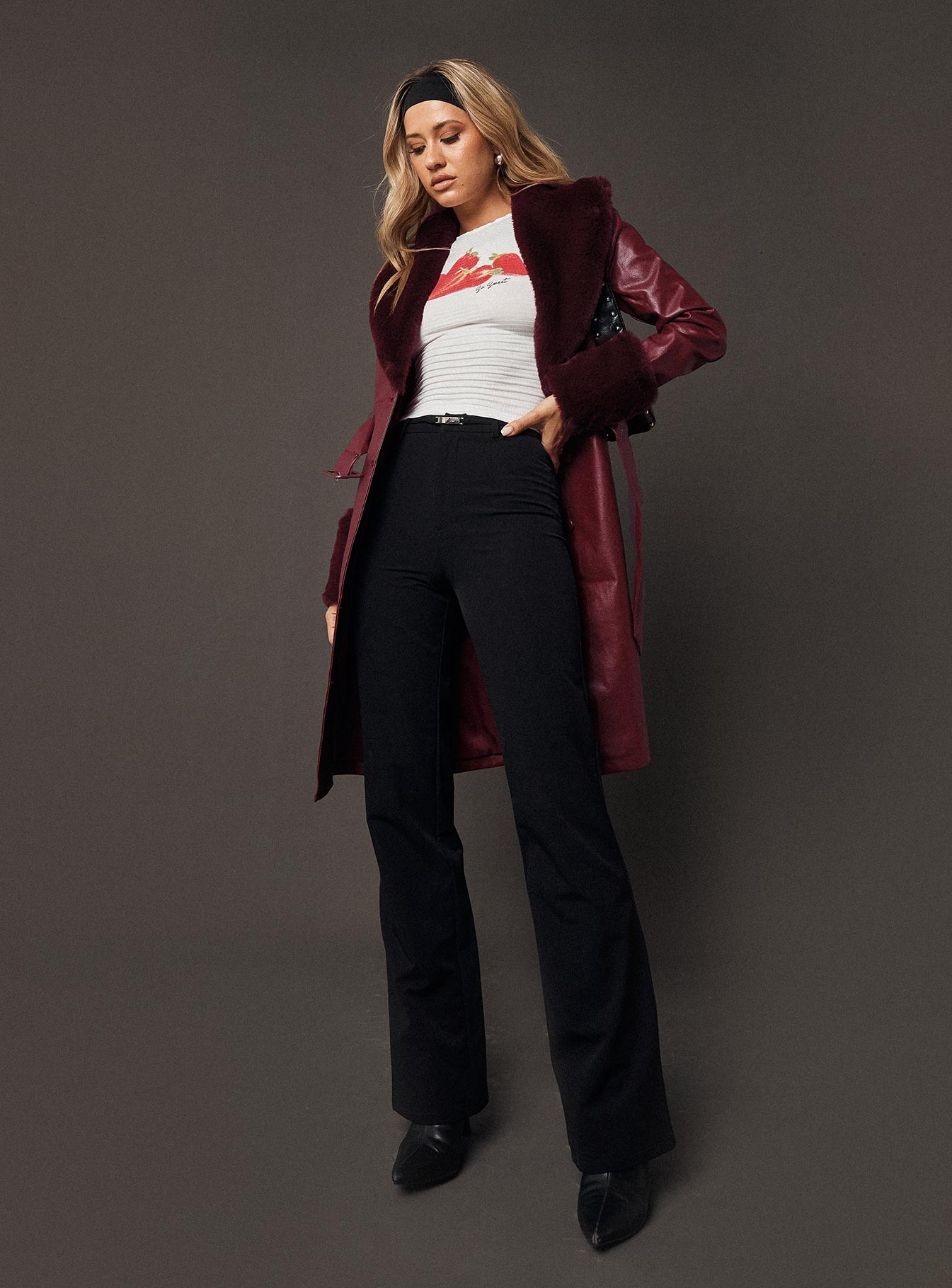 Flounce Pants Black、mySite、solidvoid