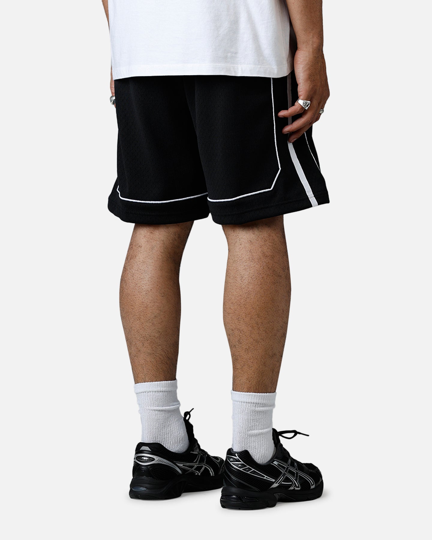 Mitchell & Ness Miami Heat 2011 Swingman Shorts Black/White、mySite、zt4zffjzw