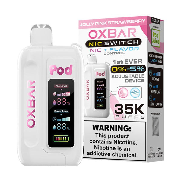 OXBAR x Pod Juice NIC Switch 35,000 Puff Disposable、mySite、zt4zffjzw
