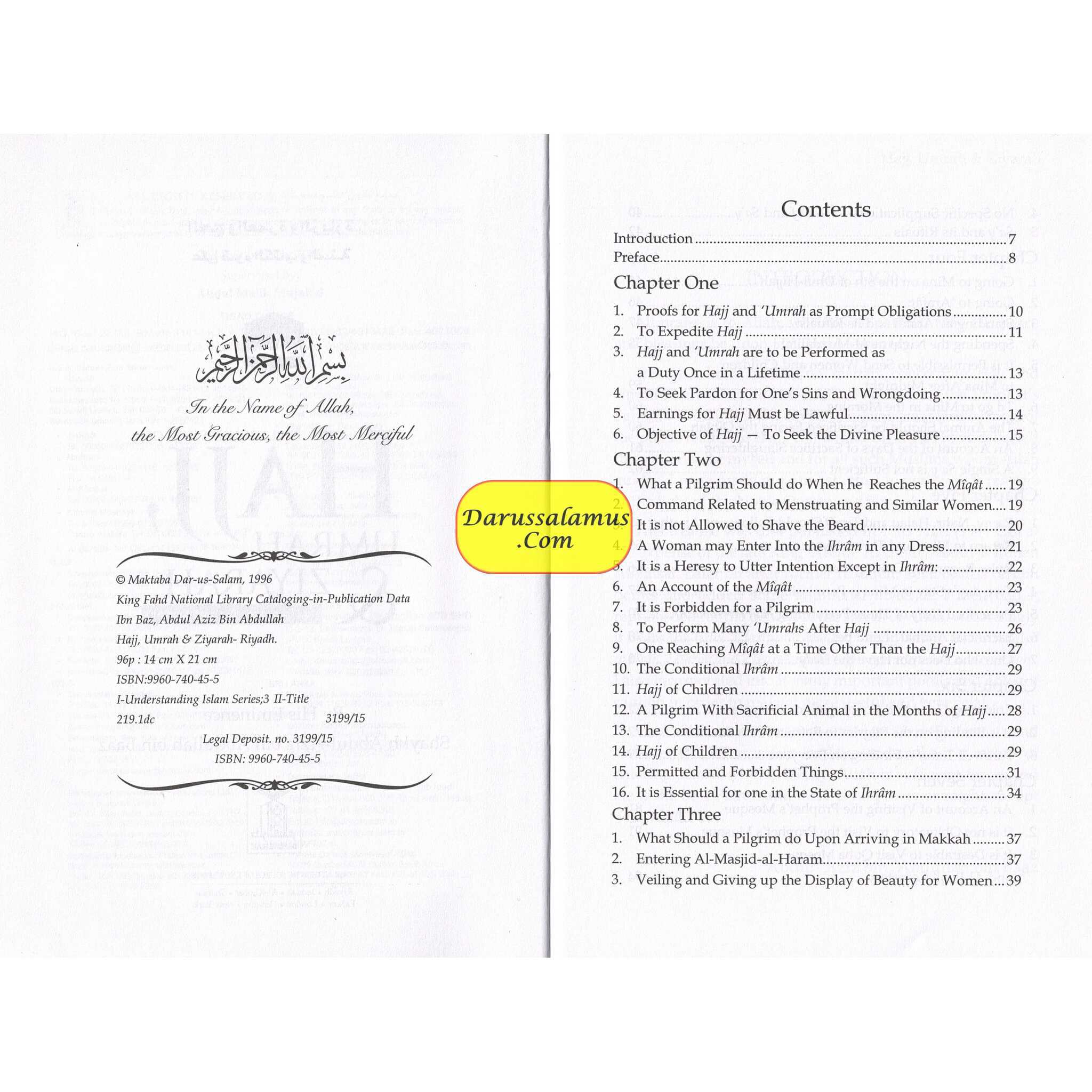 Explaining Issues of Hajj, Umrah & Ziyarah (In Light of the Qur’an & Sunnah) By Shaykh Abdul Aziz Bin Abdullah Bin Baaz、mySite、topwebapps