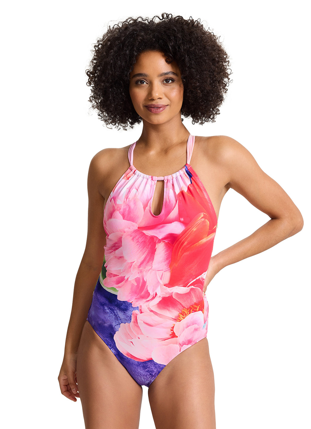 Tommy Bahama Women's Artist Series One Piece Swimsuit、mySite、noshort