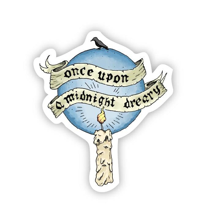 Once upon a midnight dreary sticker、mySite、elrpsem3k