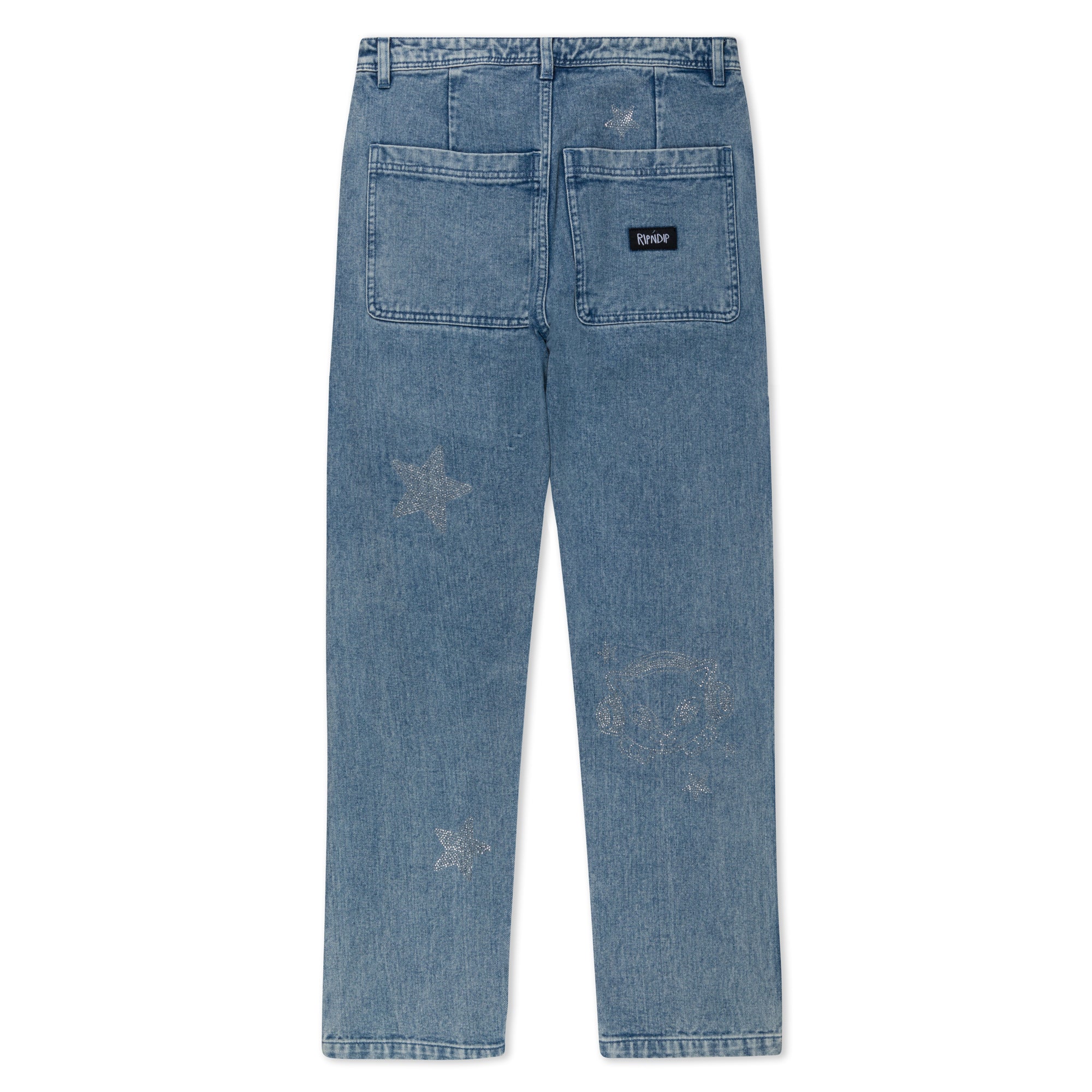  Kawaii Nerm Womens Wide Leg Pants (Medium Wash)、mySite、merchandisen