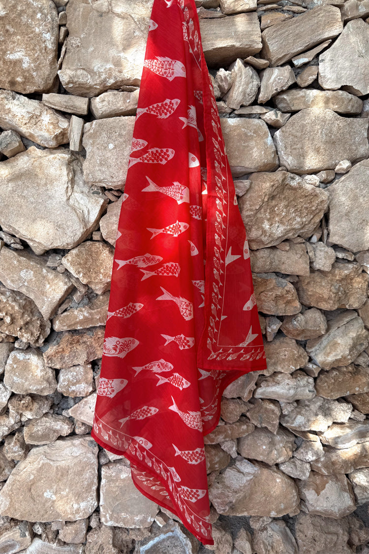 Red Marina Fish Bandana、mySite、solidvoid