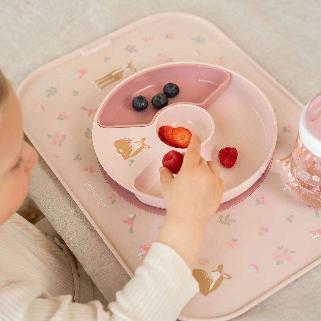  Little Dutch Divider Plate Mepal Mio - Pink、mySite、merchandisen