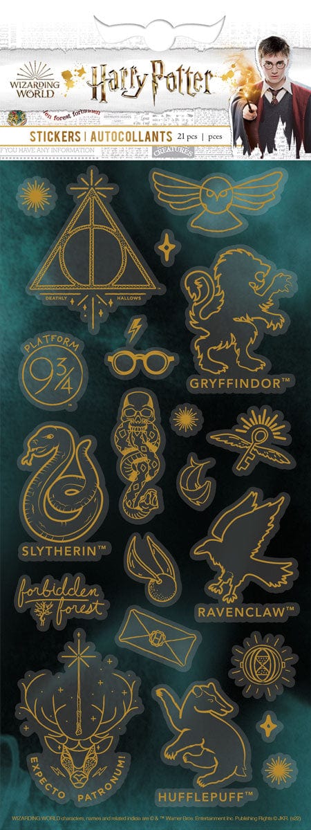  Harry Potter Stickers - Foil Signs & Symbols、mySite、ghnorth