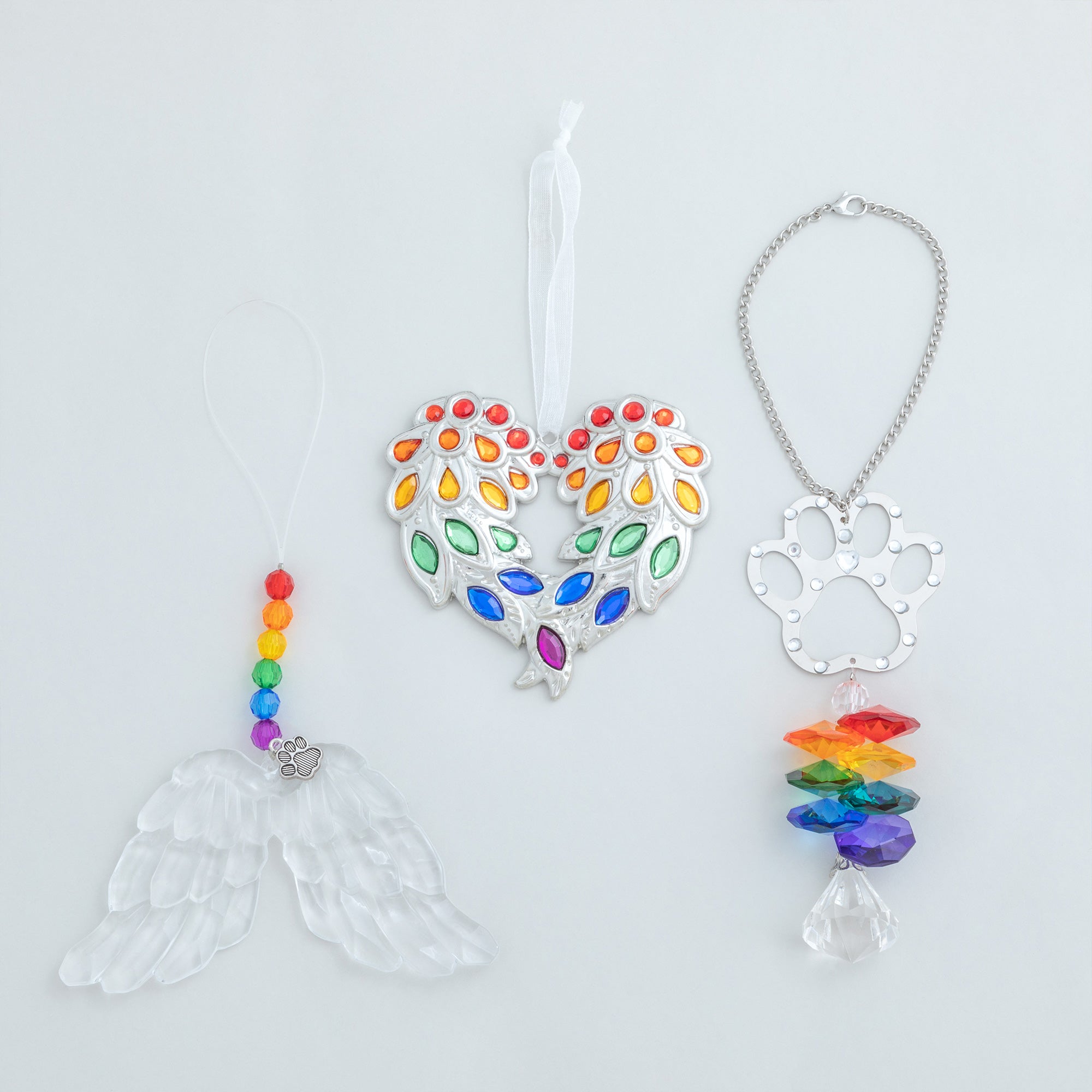 Rainbows & Paws Ornament、mySite、camillekostekn
