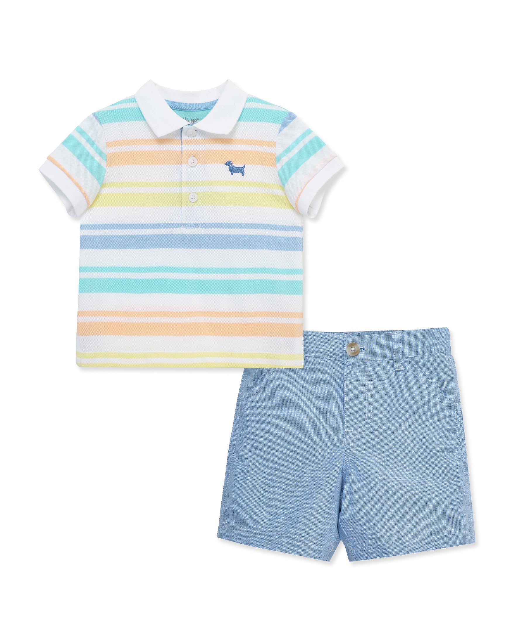  Stripe Polo Short Set (2T-4T)、mySite、layawaytickets