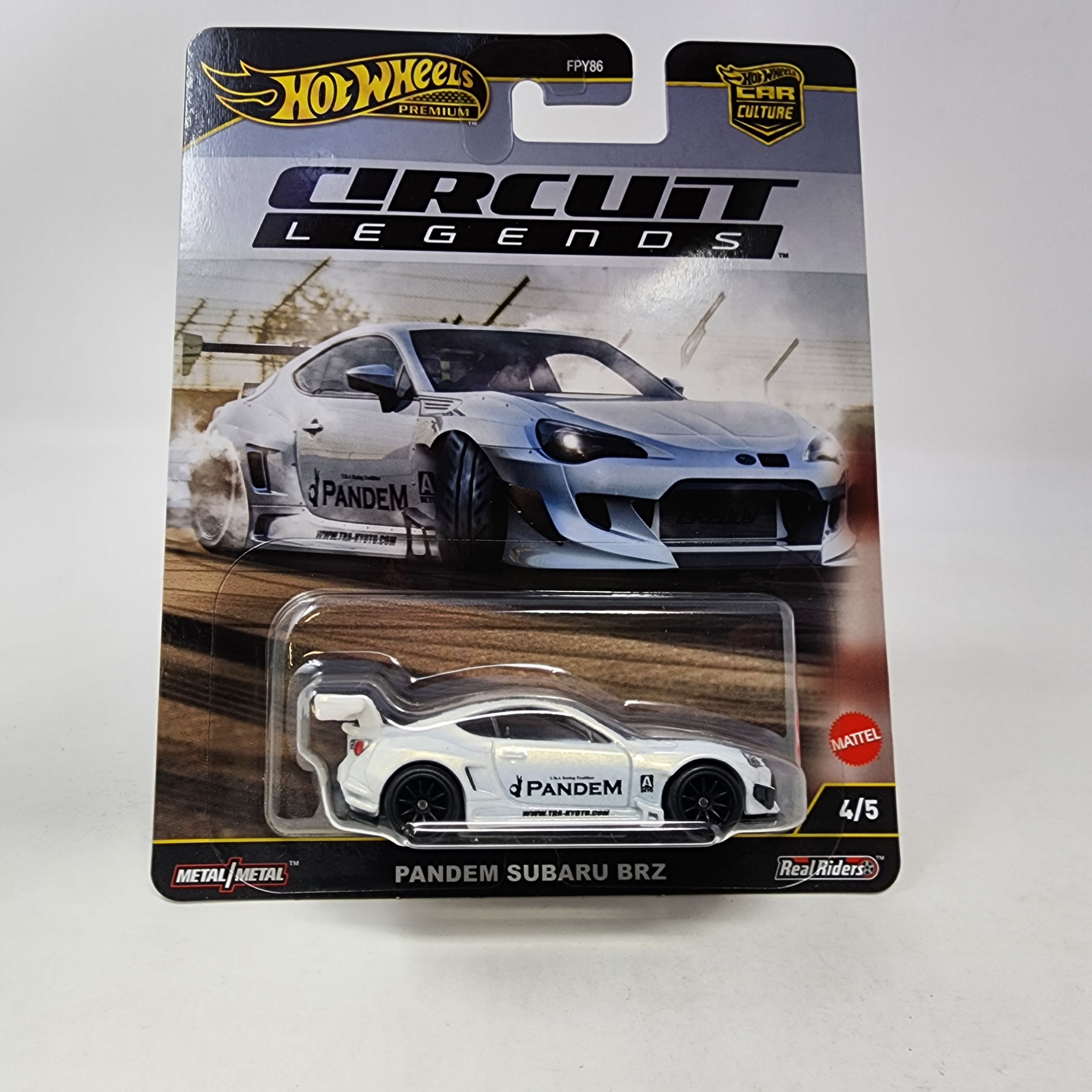 Pandem Subaru BRZ * 2025 Hot Wheels Car Culture Circuit Legends Case K、mySite、hgirdovlk