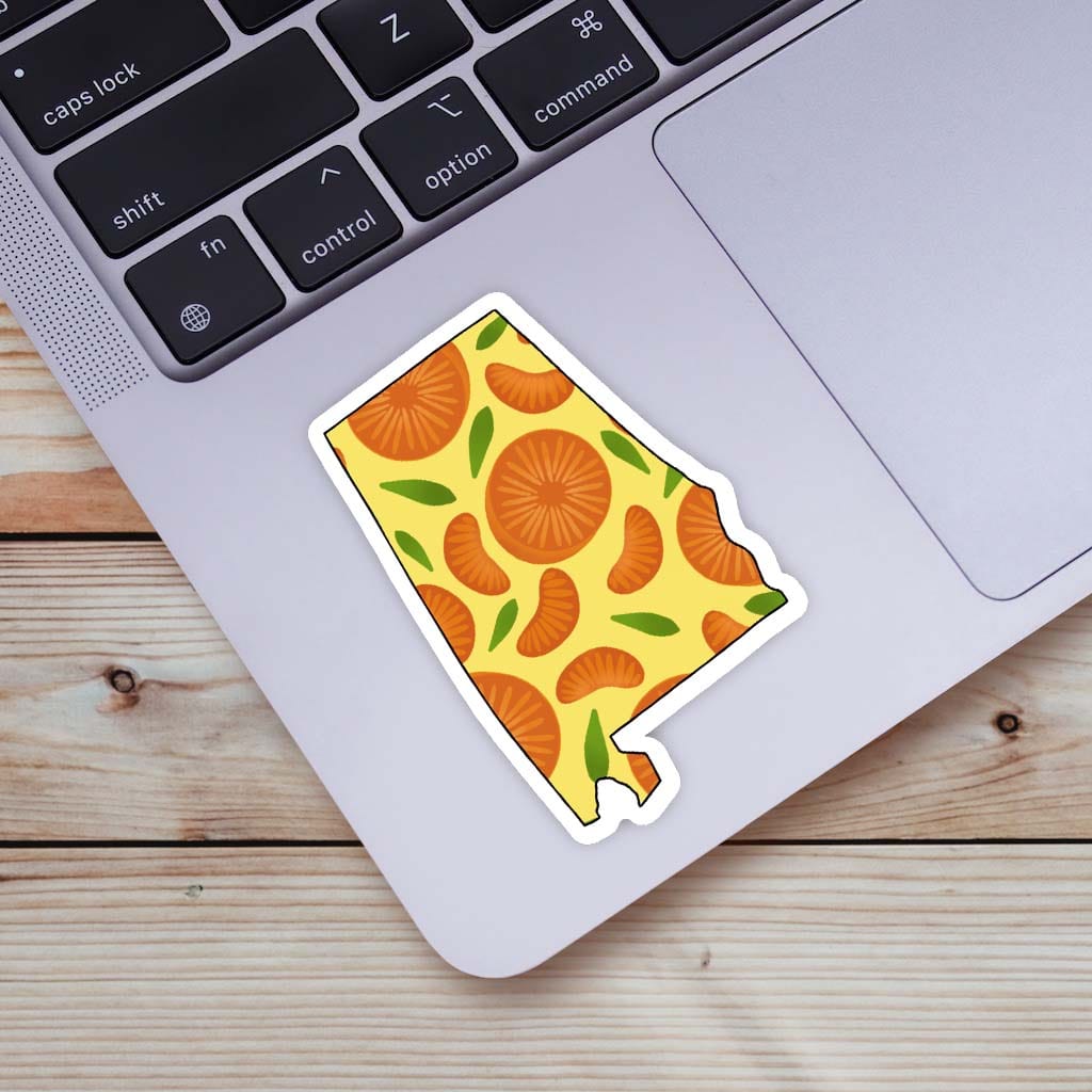  Alabama Orange & Yellow Fruit Sticker、mySite、elrpsem3k