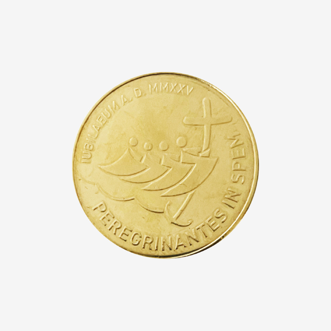 Moneta Ufficiale Giubileo 2025 con scatola、mySite、topwebapps