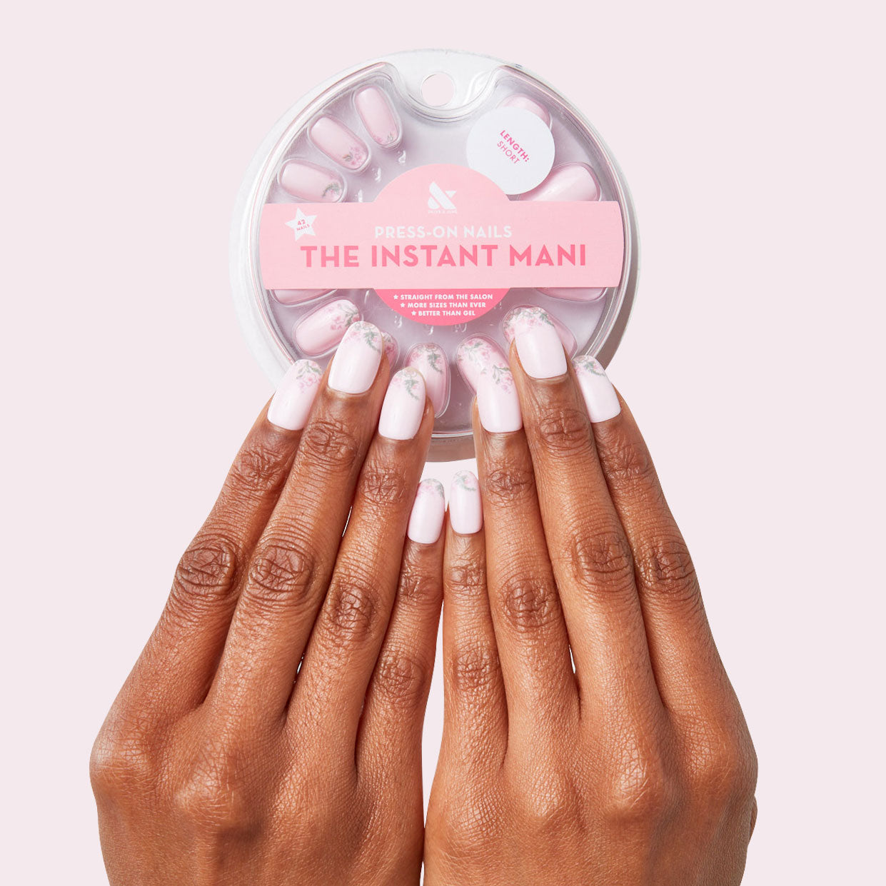 Faded Florals - Press-On | Short | Round、mySite、solidvoid