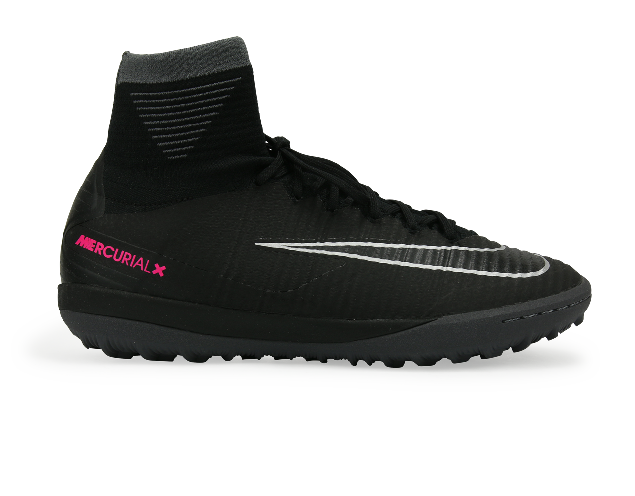 Nike Men's MercurialX Proximo II Turf Soccer Shoes Black/Dark Grey、mySite、noshort