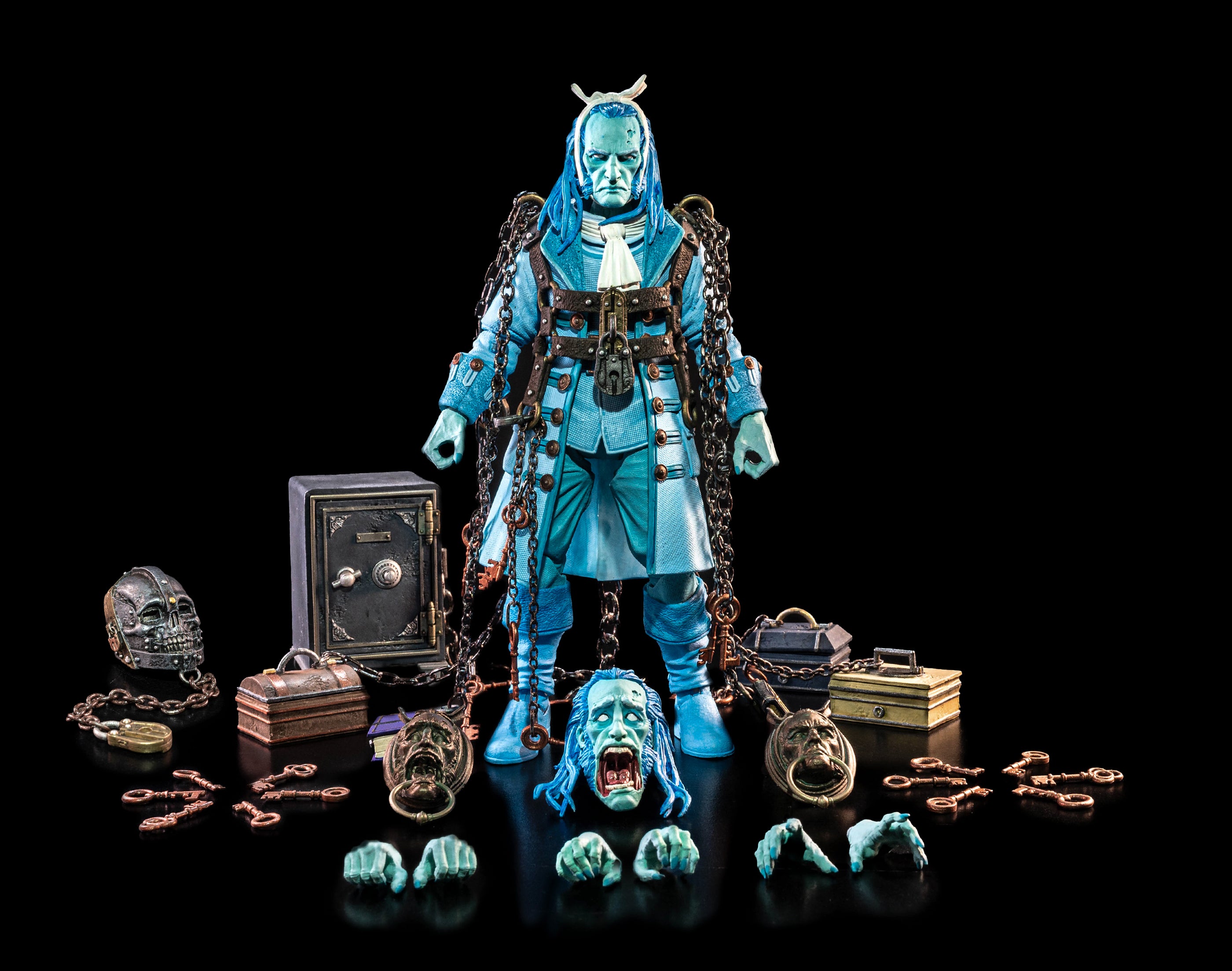 Figura Obscura Retailer Exclusive Ghost of Jacob Marley (Haunted Blue Edition)、mySite、hgirdovlk