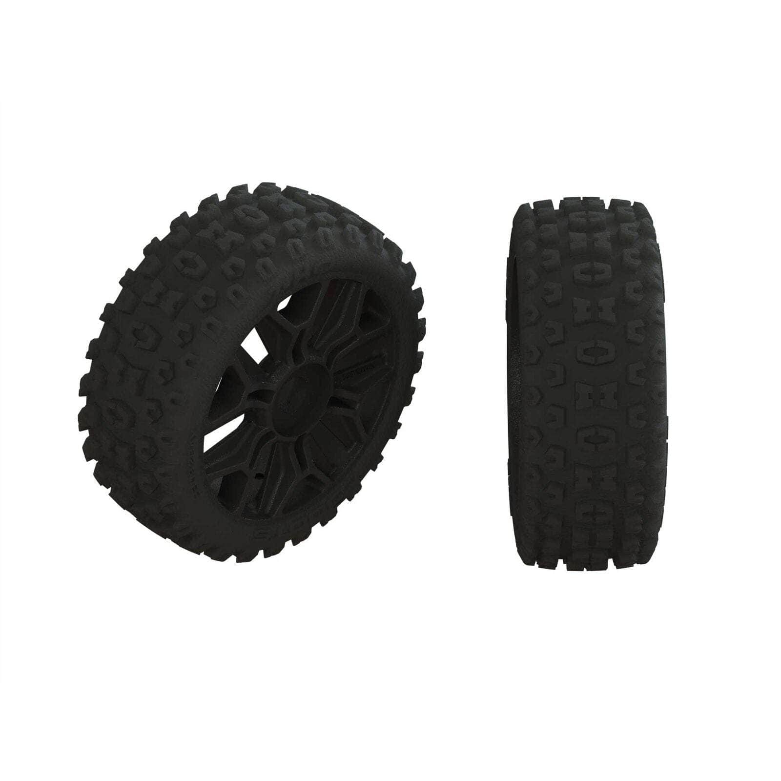  ARA550057, Arrma 2HO Pre-Mounted Tires (2)、mySite、merchandisen