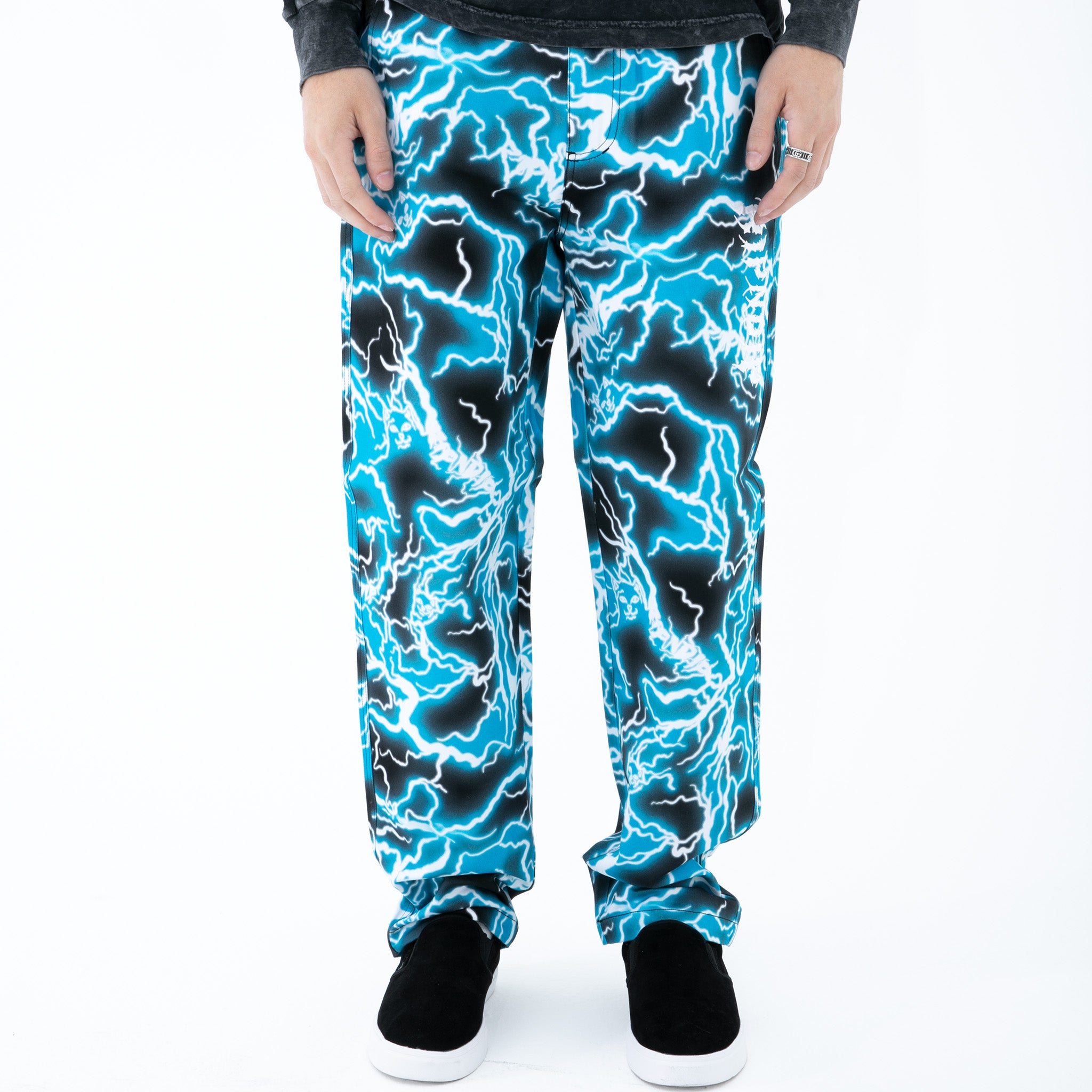  Nikola Twill Pants (Black/Blue)、mySite、merchandisen