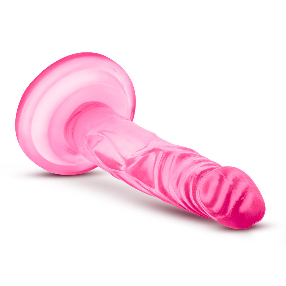 Naturally Yours By Blush® | Realistic Pink 5.75-Inch Long Dildo With Suction Cup Base、mySite、bottomscart