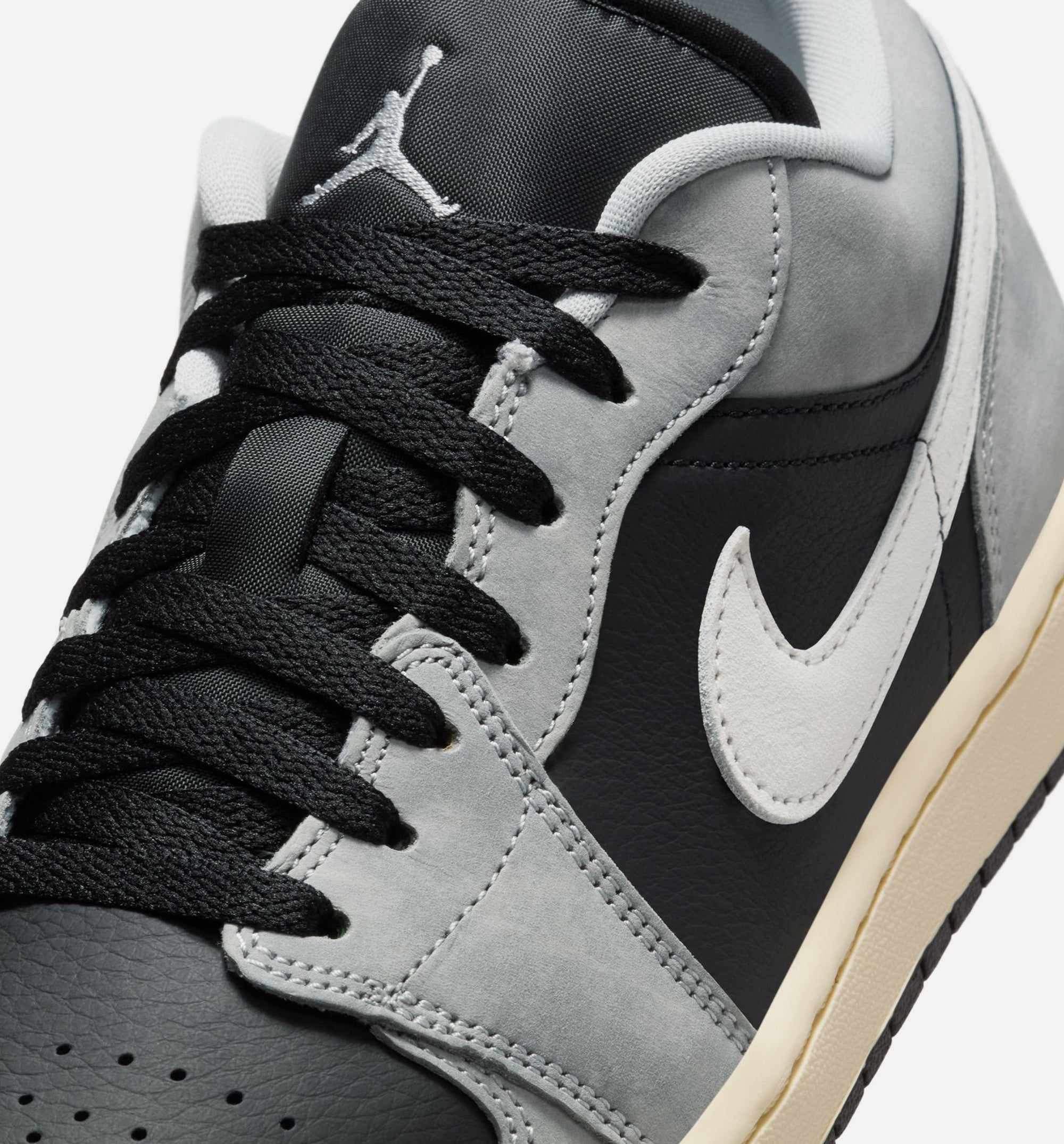 Air Jordan 1 Low SE Mens Lifestyle Shoe - Light Smoke Grey/White/Off Noir、mySite、dreamappss