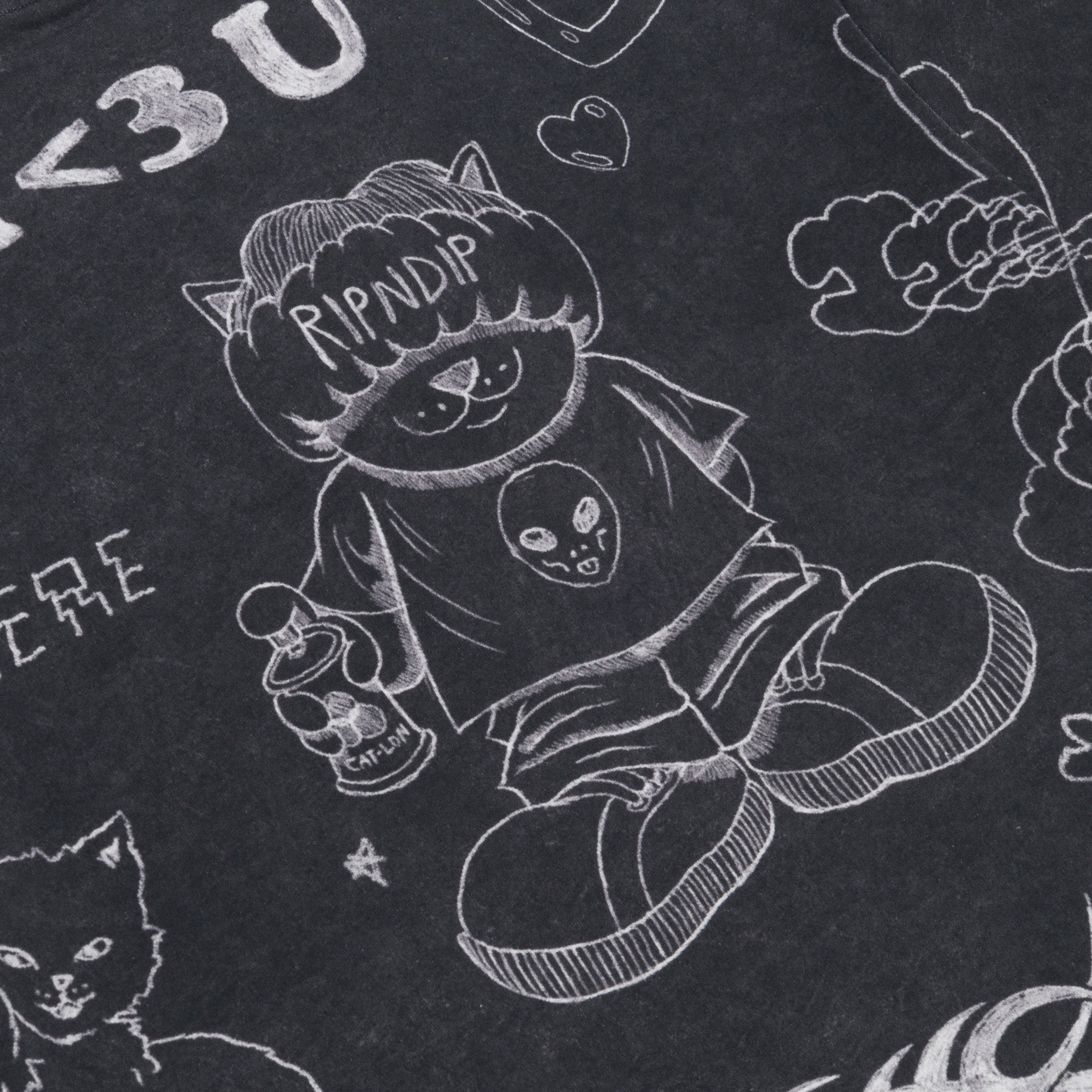  Nermal Domination Tee (Black Wash)、mySite、merchandisen