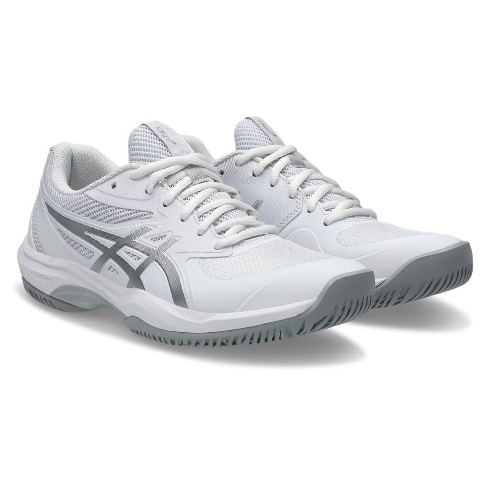 Asics Game FF Women's Tennis Shoe (White/Pure Silver)