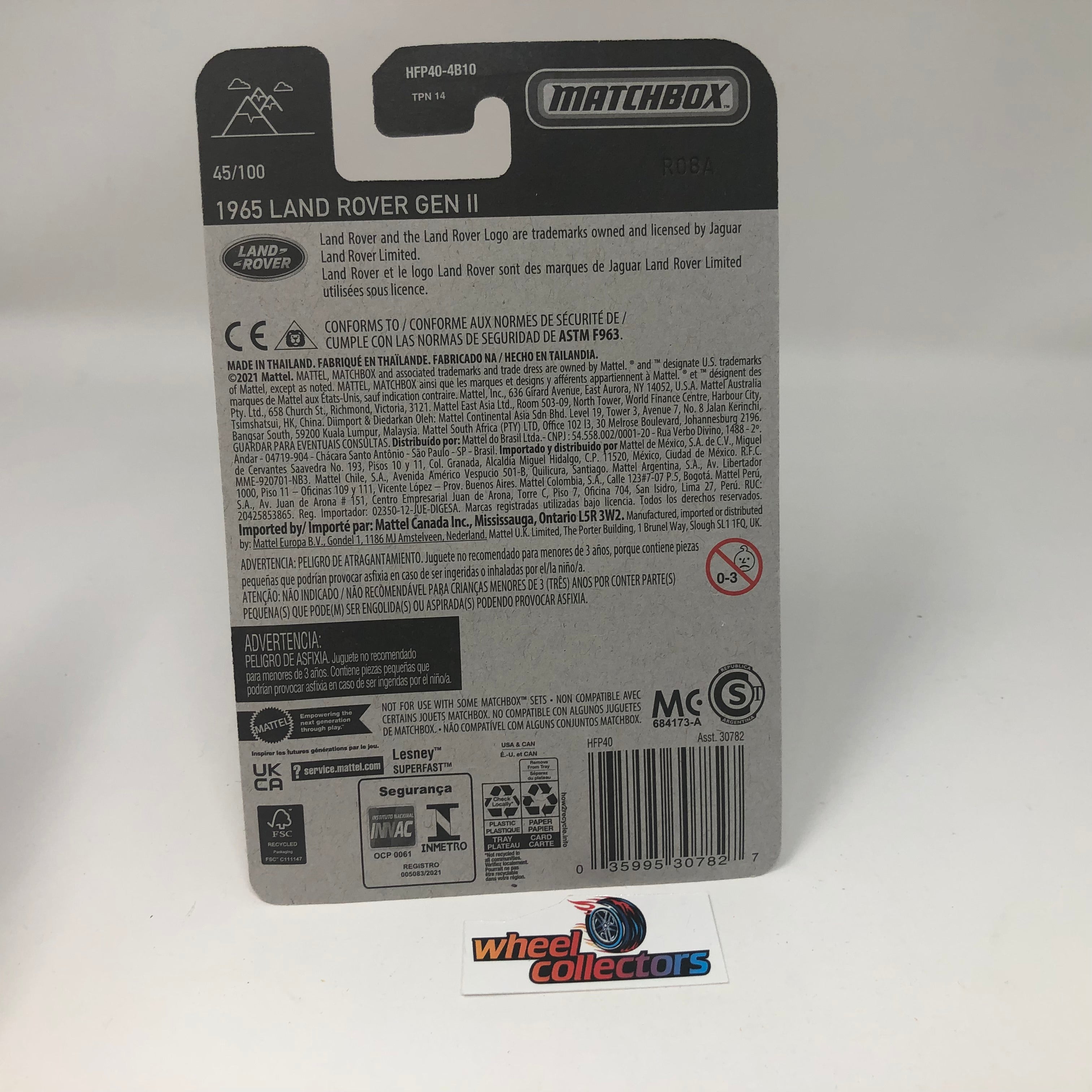 1965 Land Rover GEN II * Luggage Topper * 2022 Matchbox Case C Release、mySite、hgirdovlk