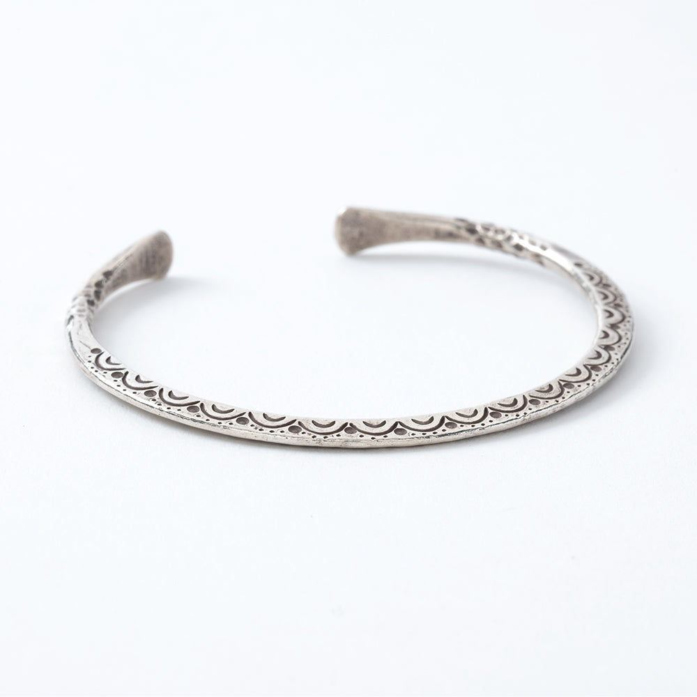 Silver Geometric Cuff Bracelet、mySite、topwebapps