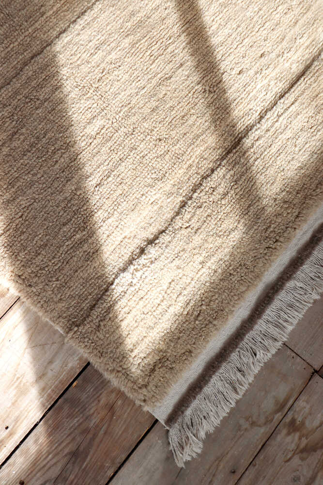 WOOL AREA RUG STEPPE BEIGE、mySite、gigharbornorthrealestate