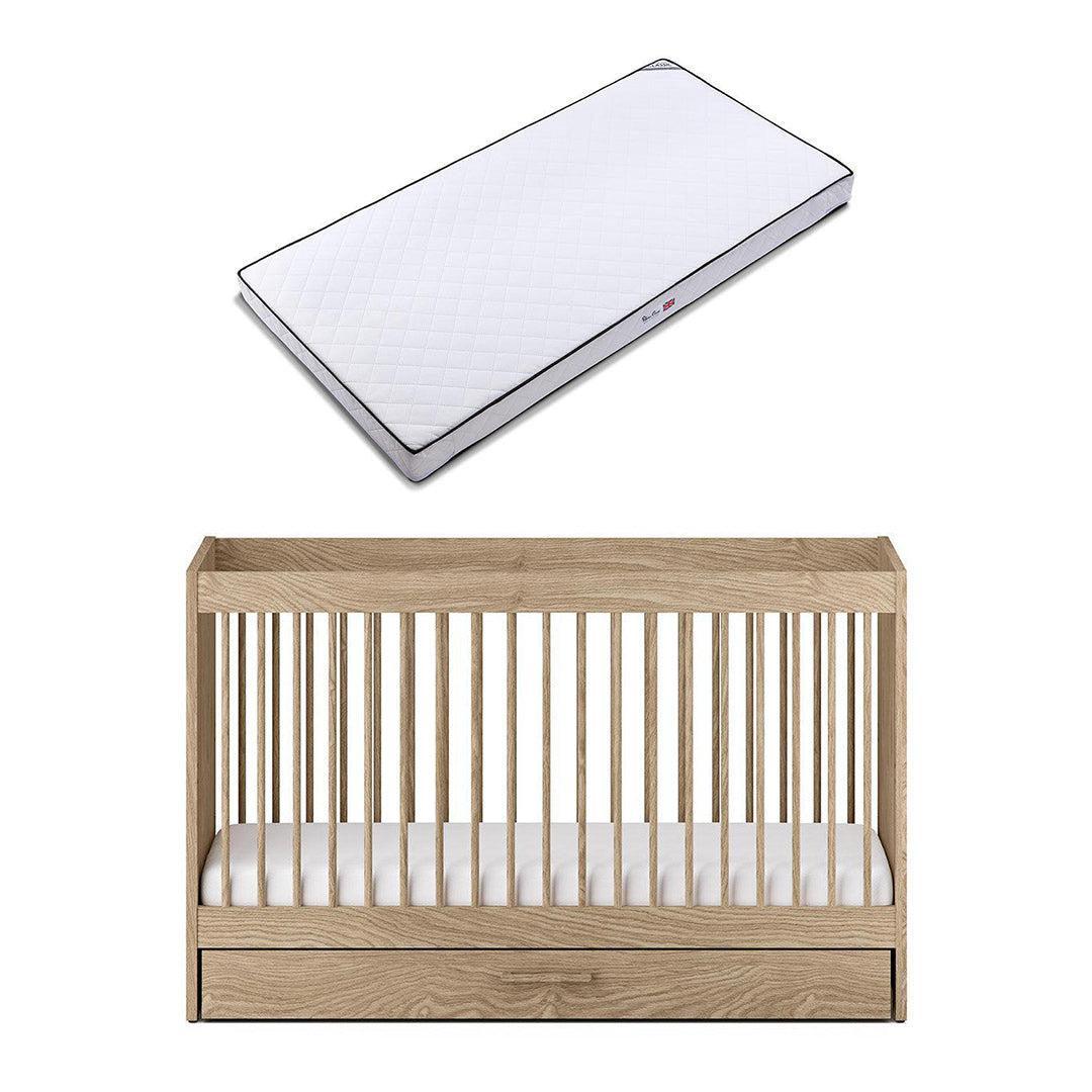  Silver Cross Geneva Cot Bed - Oak、mySite、merchandisen