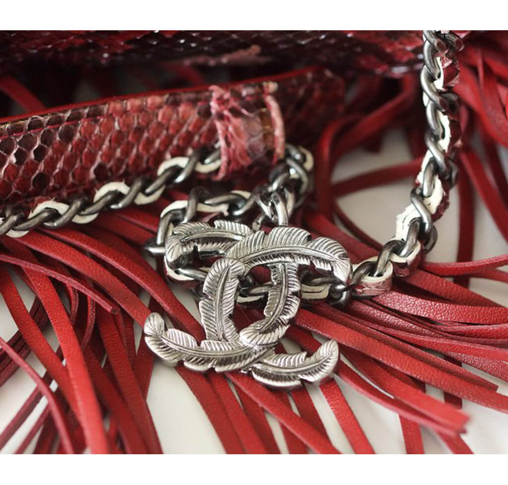 Chanel Dallas Collection Bag Python Red、mySite、garminoutage.com