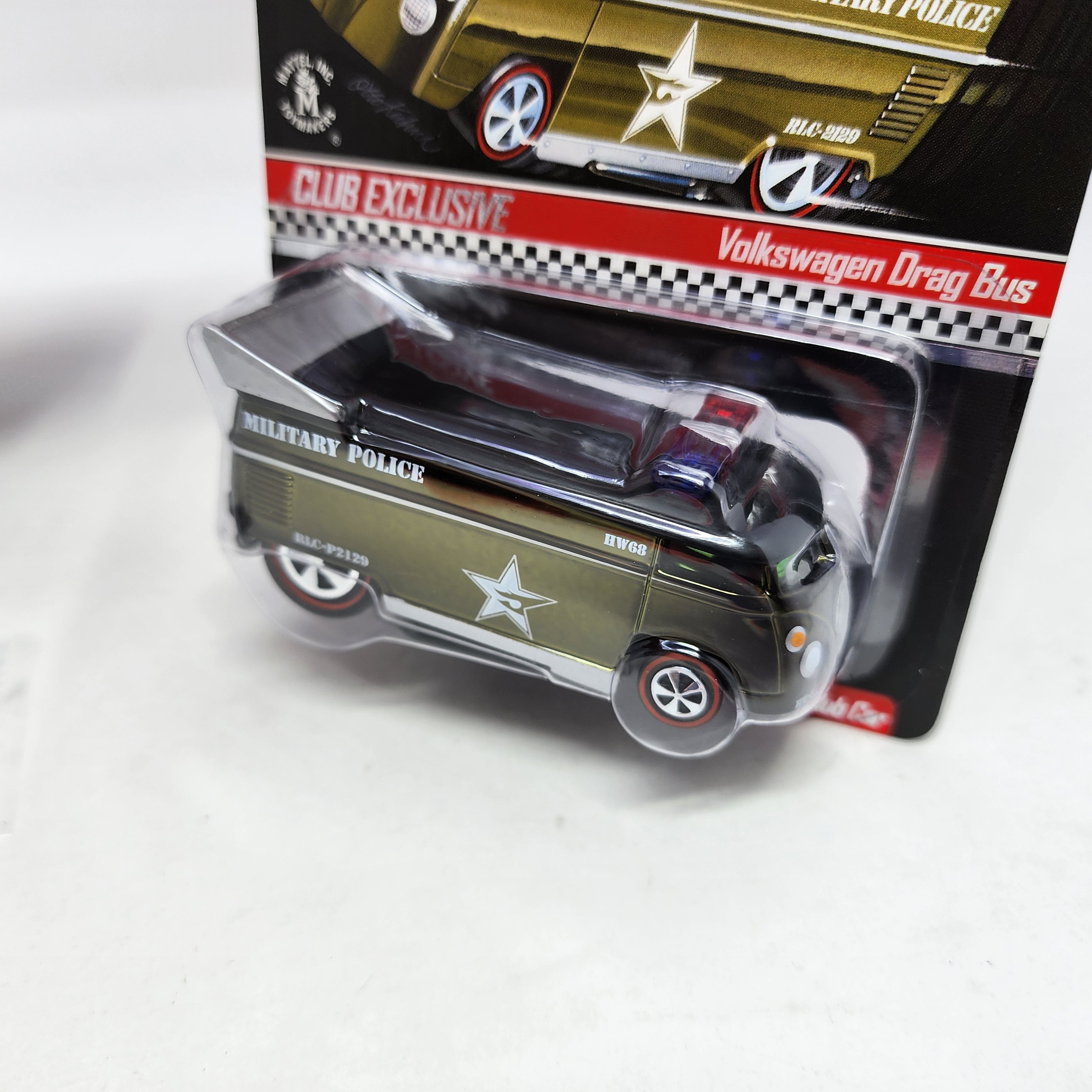 Volkswagen Drag Bus Military Police * Hot Wheels Red Line Club RLC Exclusive、mySite、hgirdovlk