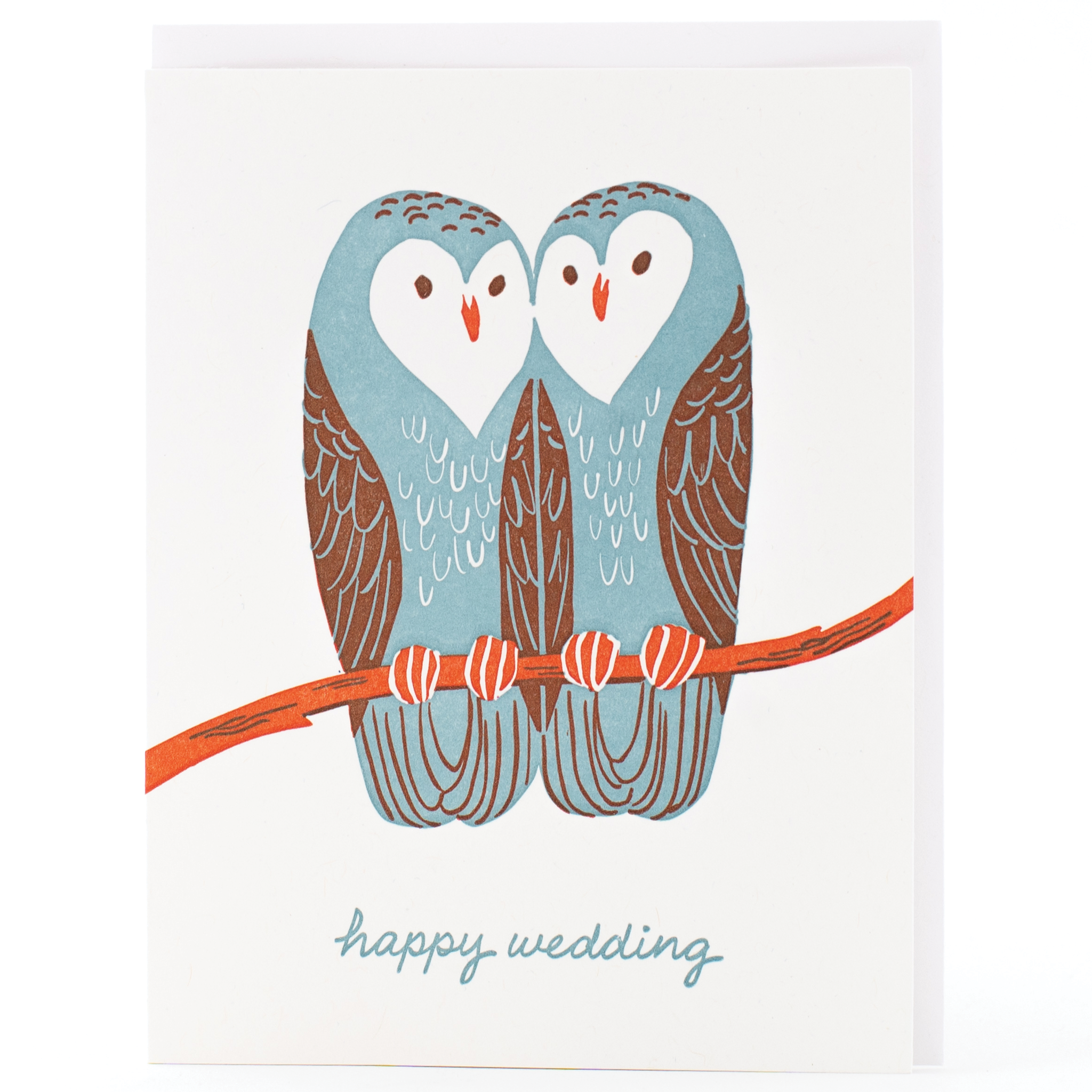 Smudge Ink - Loving Owls Wedding Card、mySite、garagedoors4me
