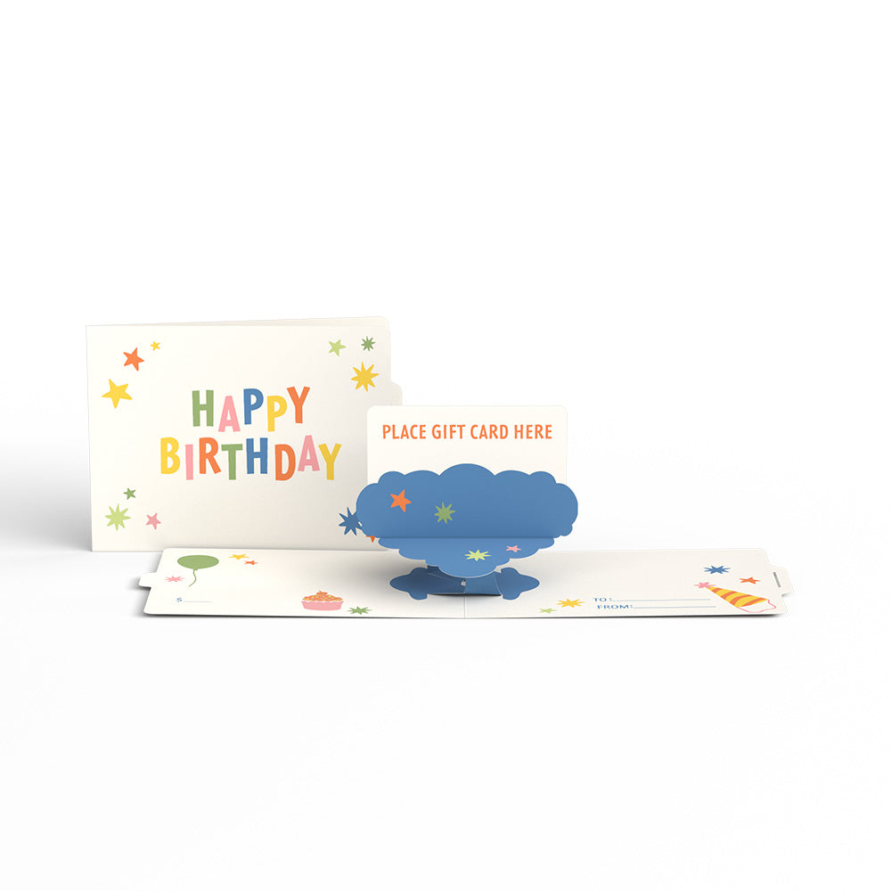 Happy Birthday Gift Card Holders 6-Pack、mySite、solidvoid