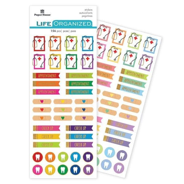  Planner Stickers - Doctor、mySite、ghnorth