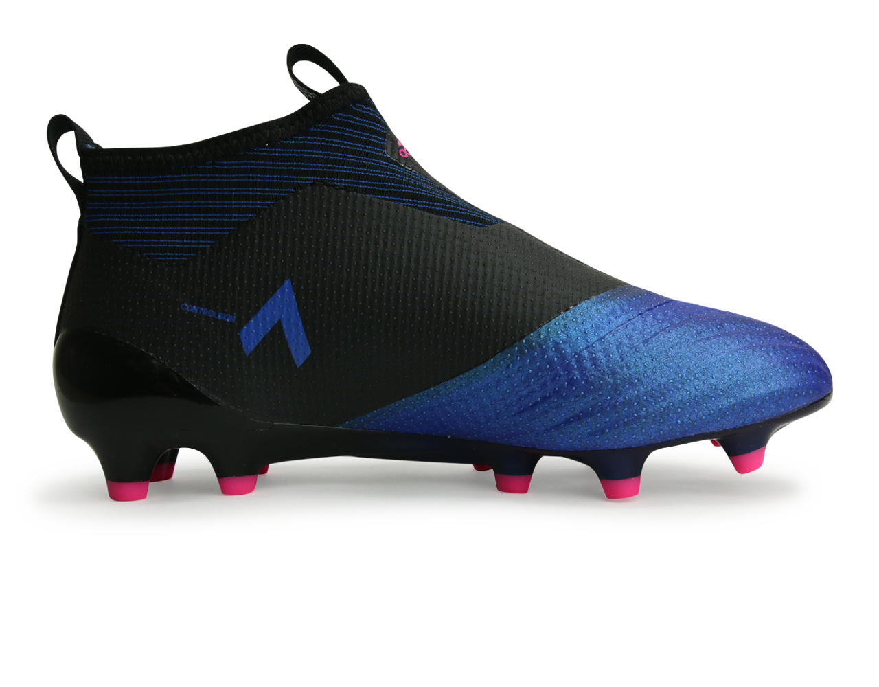 adidas Kids ACE 17+ PURECONTROL FG Core Black/White/Blue、mySite、bottomscart