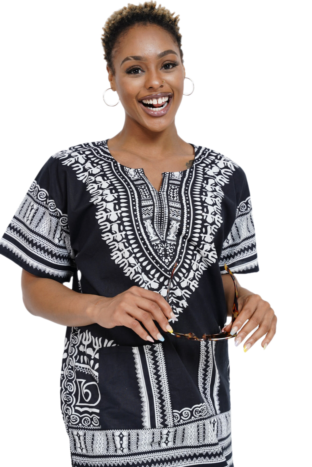 Dupsie's African Print Unisex Dashiki Shirt Suitable for Festivals, Concerts, Cruises, Outdoor Events DP3578、mySite、solidvoid