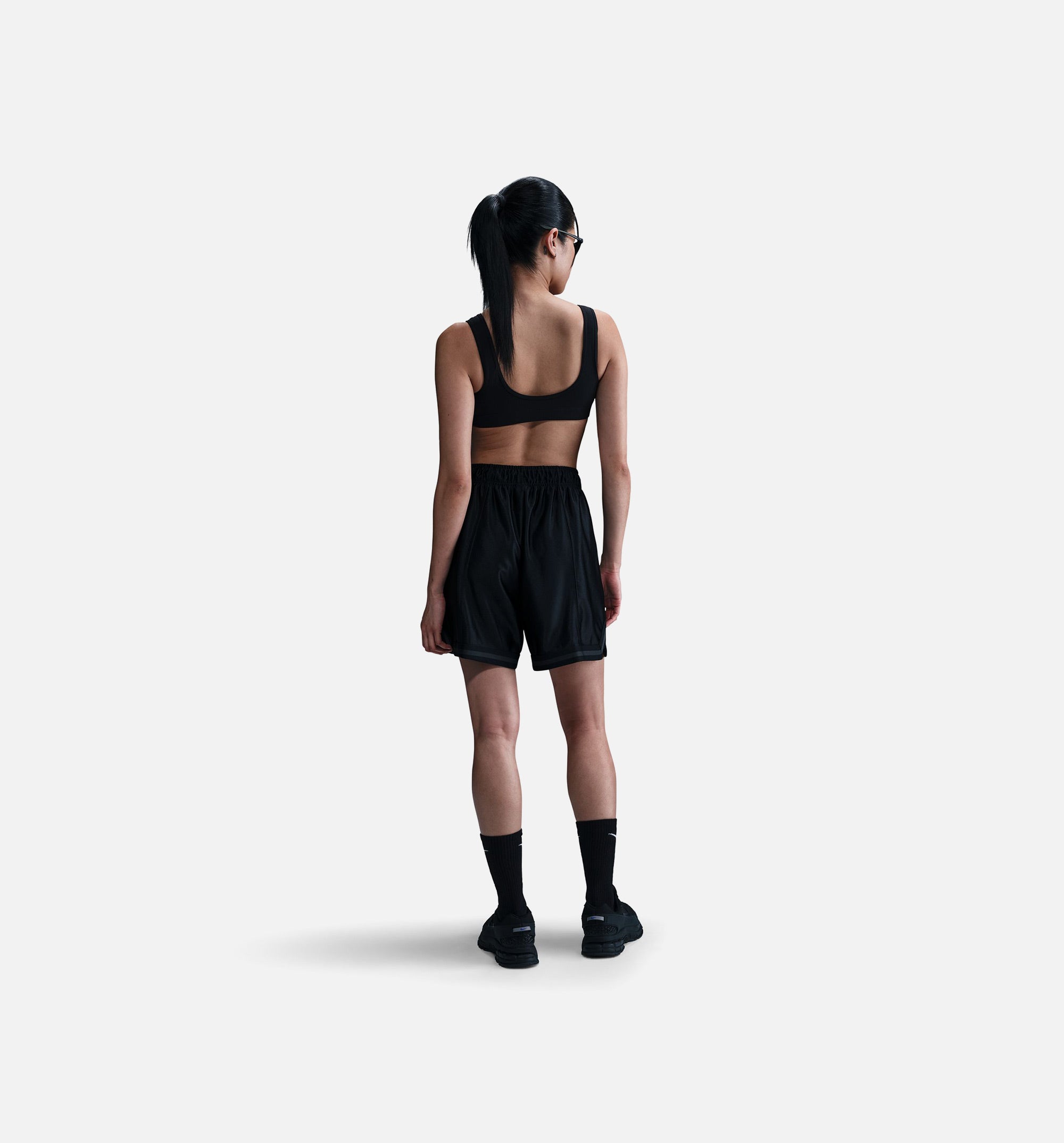 Loose 6 Mid Rise Graphic Satin Womens Short - Black/Anthracite/Anthracite、mySite、dreamappss
