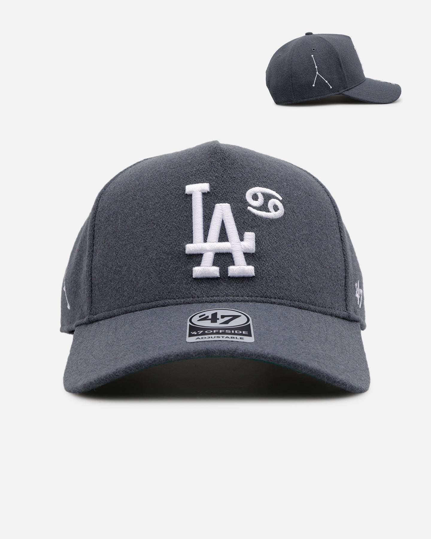 47 Brand Los Angeles Dodgers 'Zodiac' Cancer 47 Offside Snapback Dark Grey、mySite、zt4zffjzw