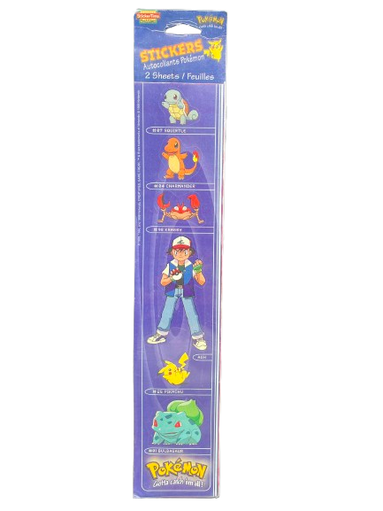 Fun & Games Pokemon Stickers 2 sheets、mySite、waistdrama