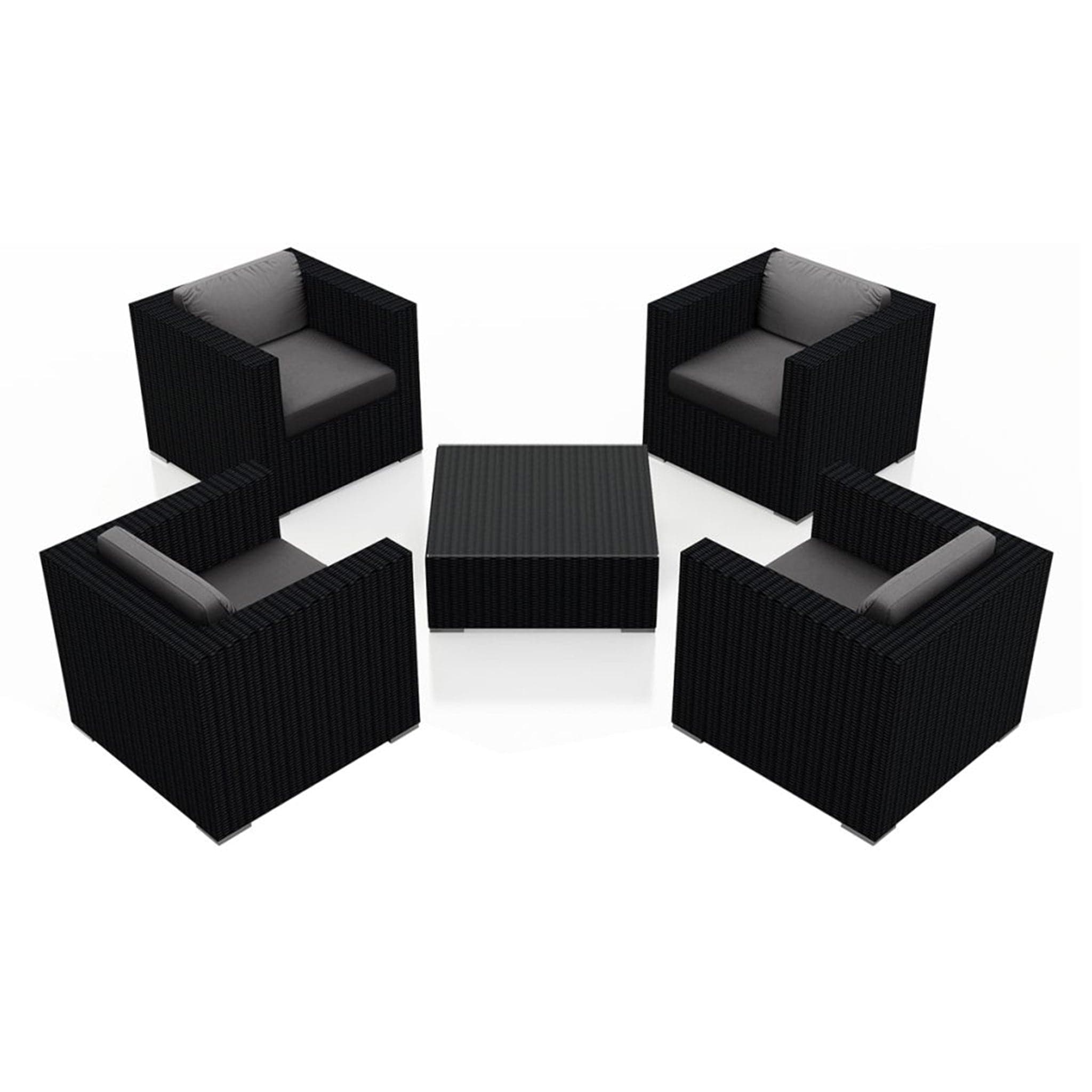 Urbana 5 Piece 4-Seat Club Chair Set、mySite、neckold