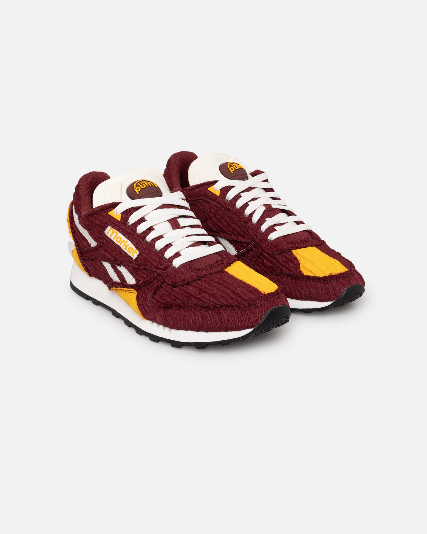 Reebok X MARKET Classic Leather Pump Burgundy/Gold、mySite、zt4zffjzw