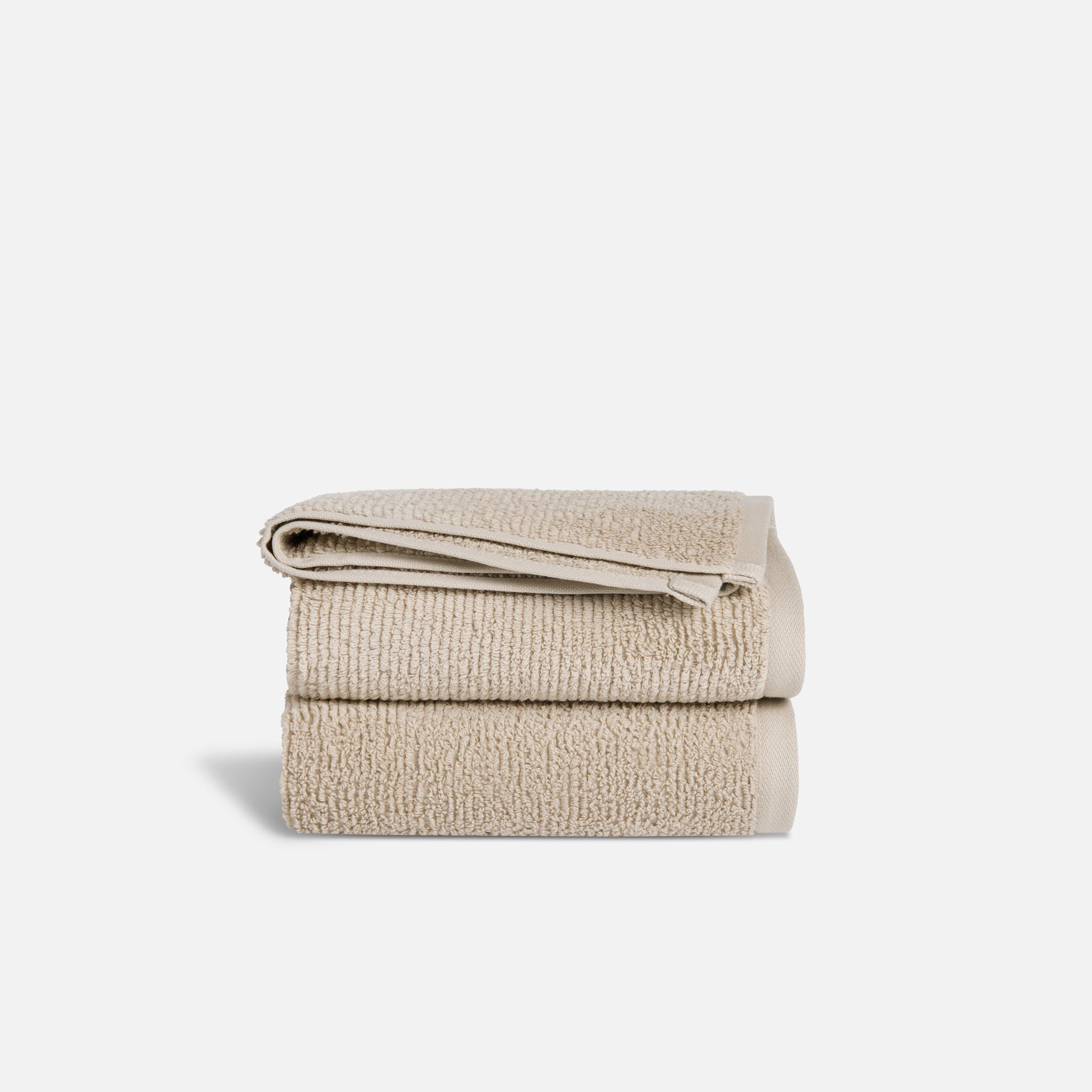  Organic Ribbed Hand Towels - Last Call、mySite、sugarbowlscore