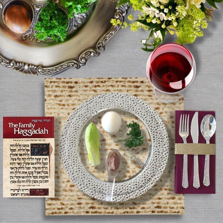 Matzah Square Chargers - Set of 24、mySite、topwebapps