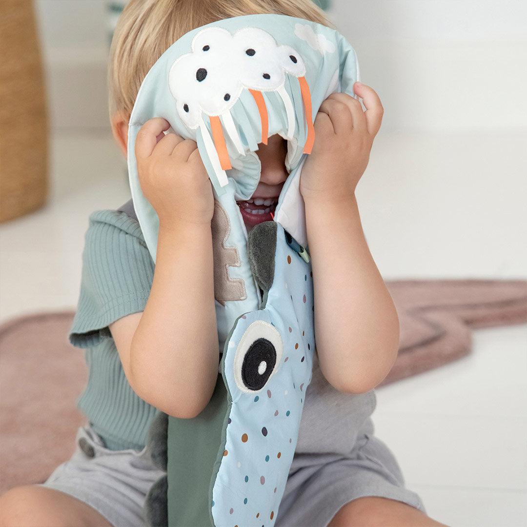  Done by Deer Fold-out Soft Book - Green - Croco、mySite、merchandisen