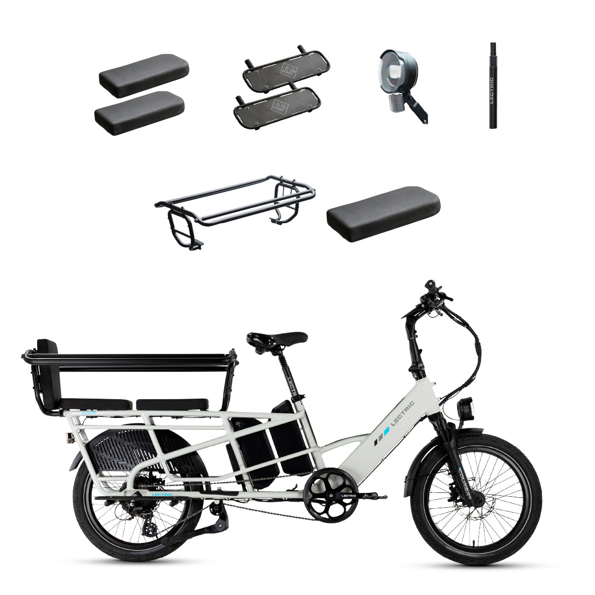  XPedition 2.0 Stratus White Dual-Battery + FREE Running Boards, Cushions, Elite Headlight, Suspension Seat Post, & Orbitor ($505 Value)、mySite、ghnorth