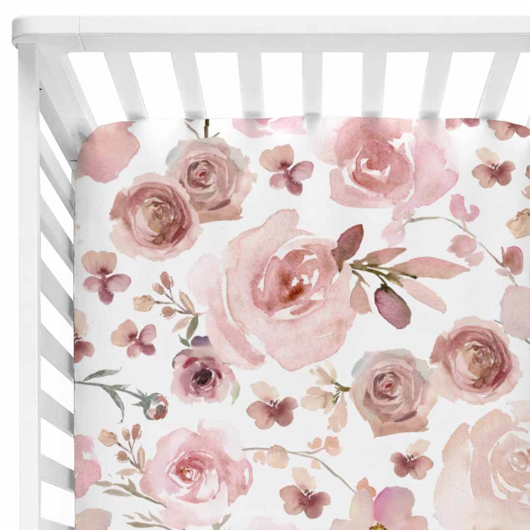  Rosie's Rose Garden Crib Sheet、mySite、layawaytickets