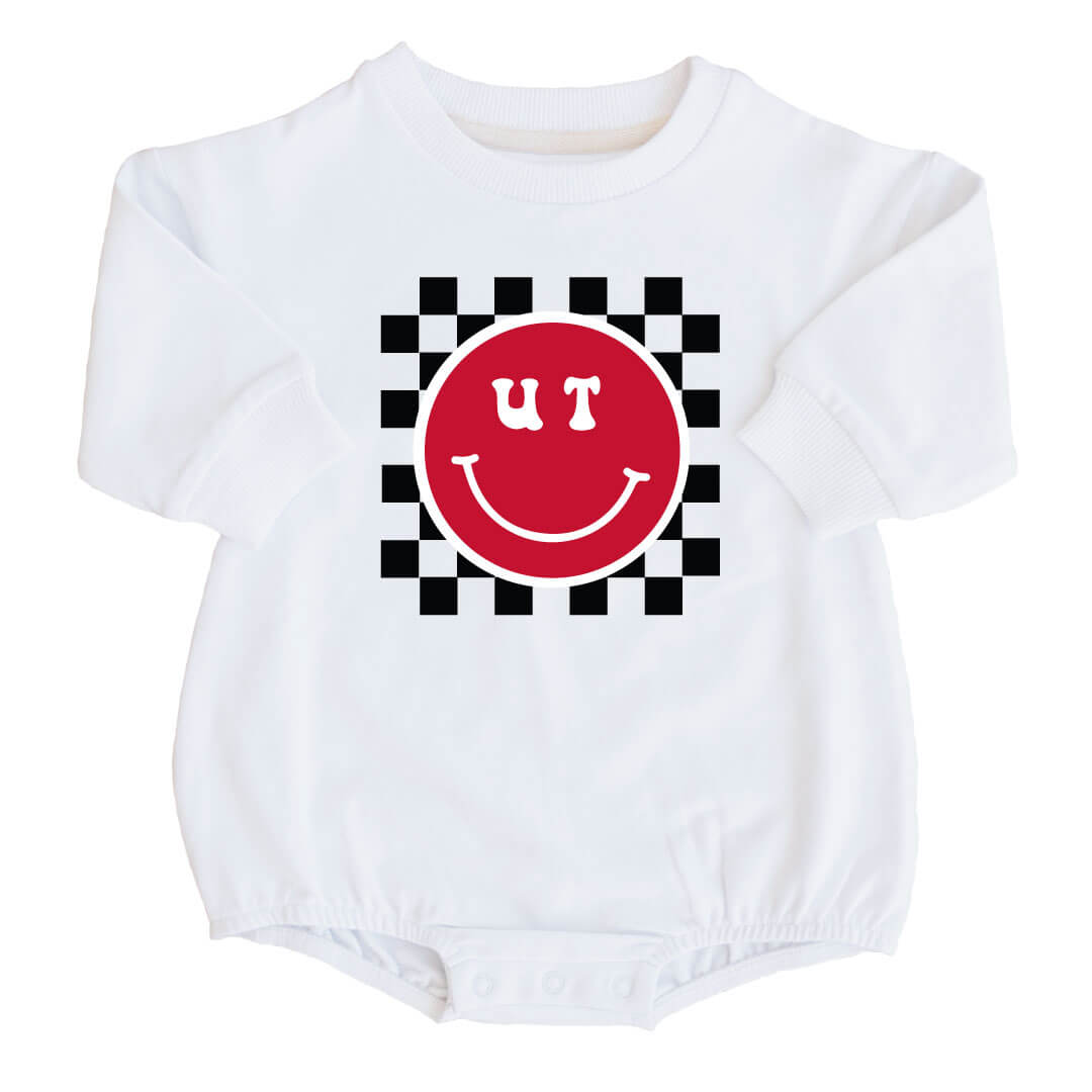  University of Utah | UU Graphic Sweatshirt Bubble Romper、mySite、layawaytickets
