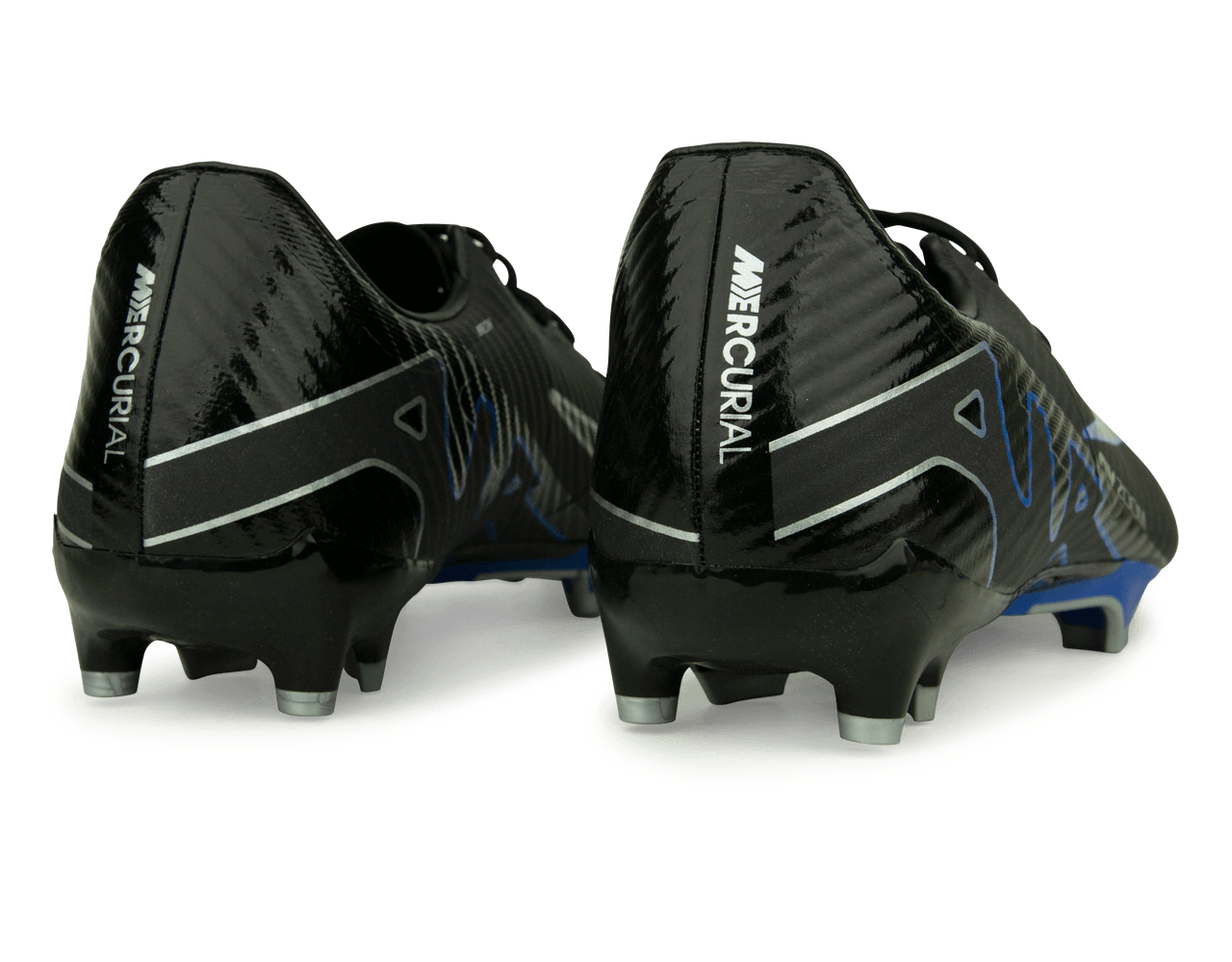 Nike Men's Zoom Mercurial Vapor 15 Academy FG/MG Black/Blue、mySite、noshort