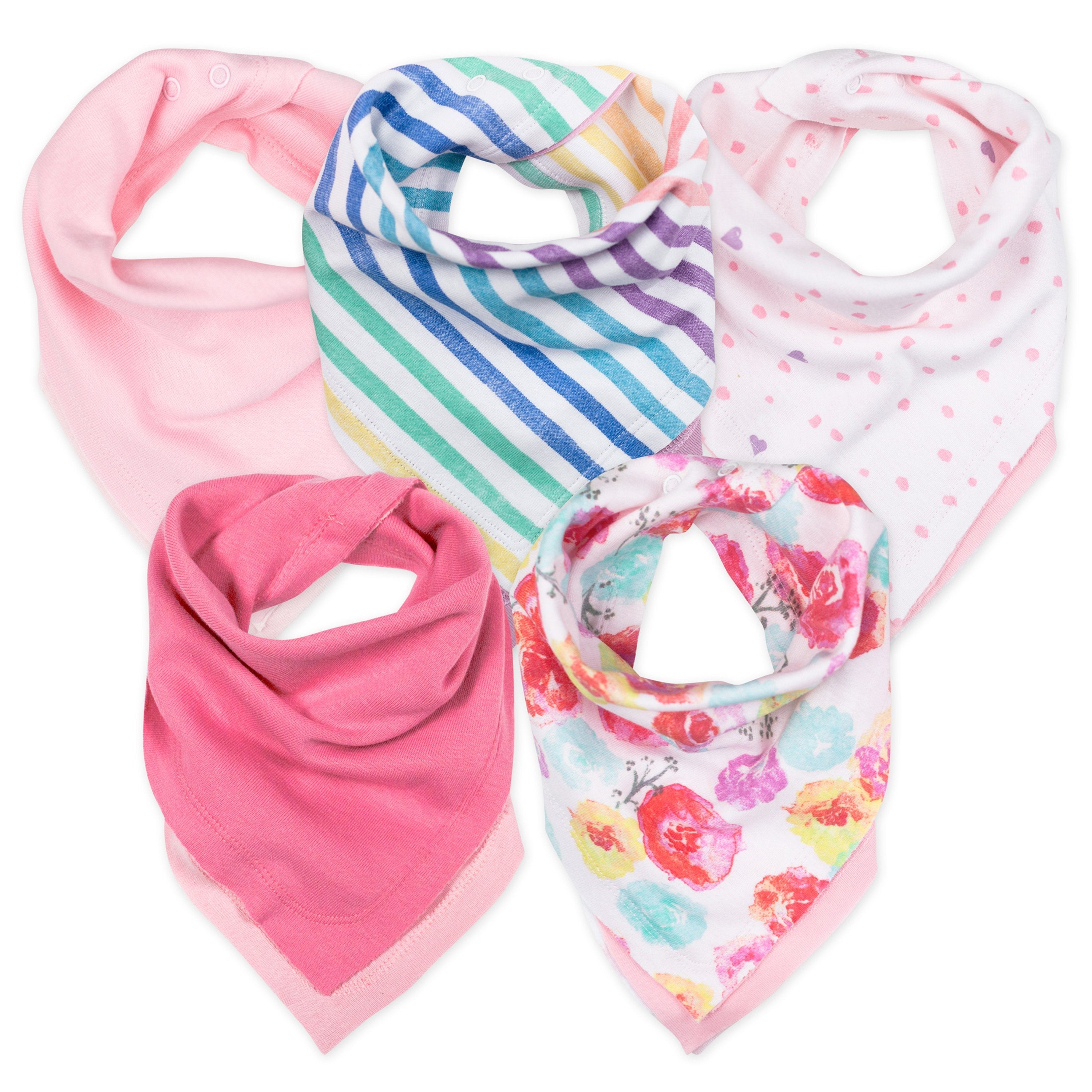  Multipack Organic Cotton Reversible Bandana Bibs、mySite、layawaytickets