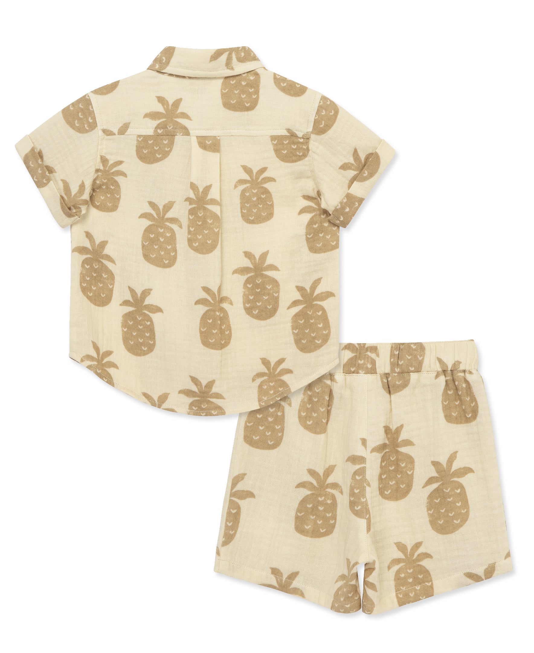  Pineapple Woven Short Set (12M-24M)、mySite、layawaytickets