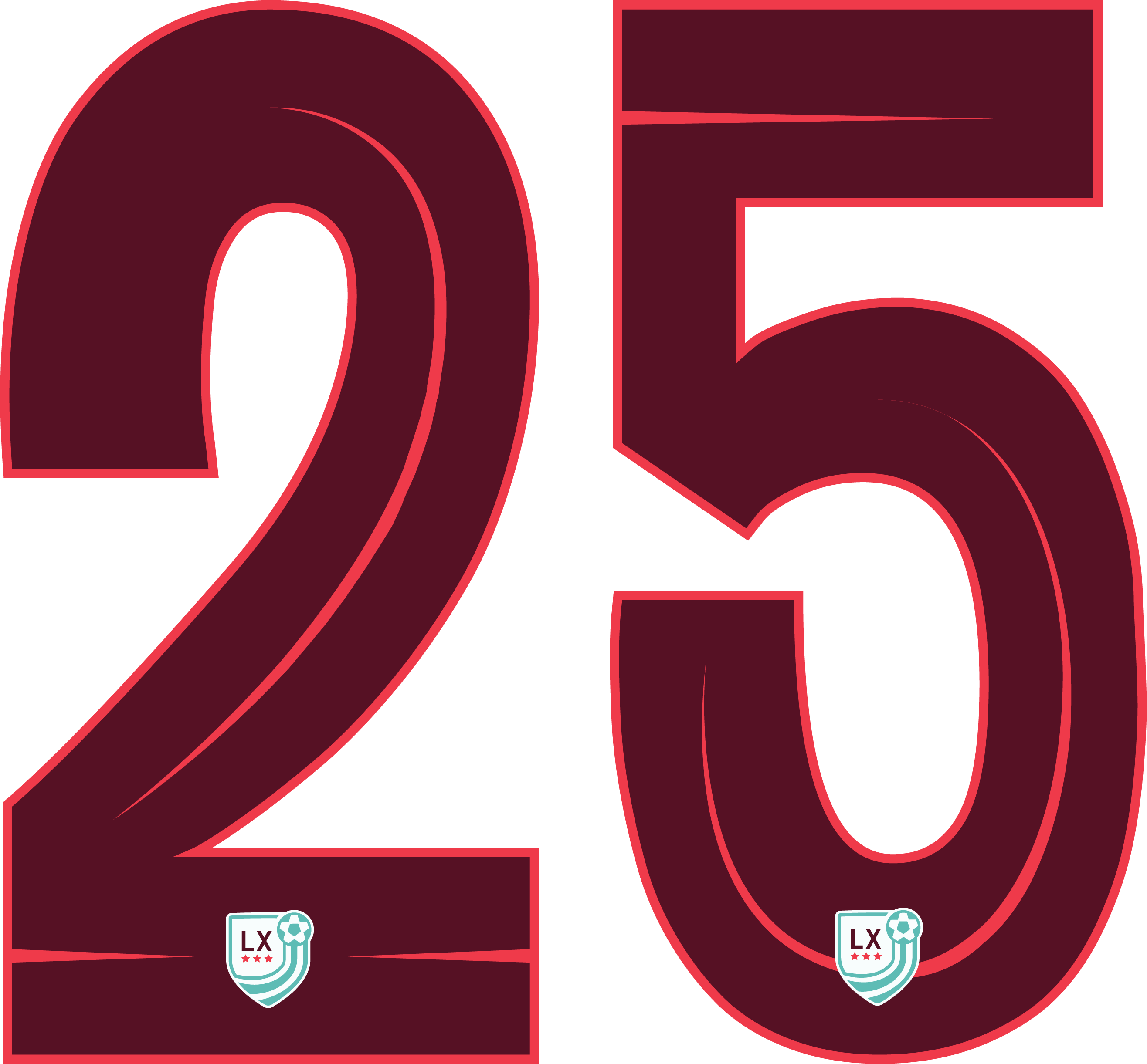 LXU Numbers Red、mySite、noshort